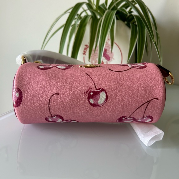 Coach Cherry Sold Out Nolita Barrel Bag - Picture 3 of 6